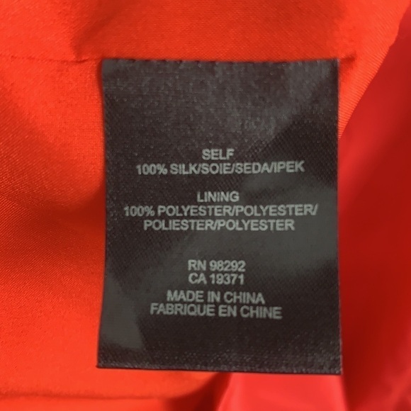 Tibi Red Silk Cap Sleeve Mini Dress Southern Charm - Picture 7 of 7